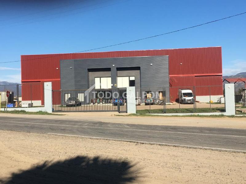 Venta de Galpon Industrial Nuevo  - Sector Tapihue - Casablanca.