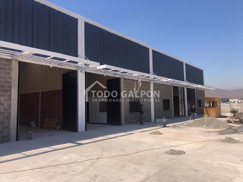 Arriendo de Condominio de Galpones Nuevos - El Roble - Lampa.